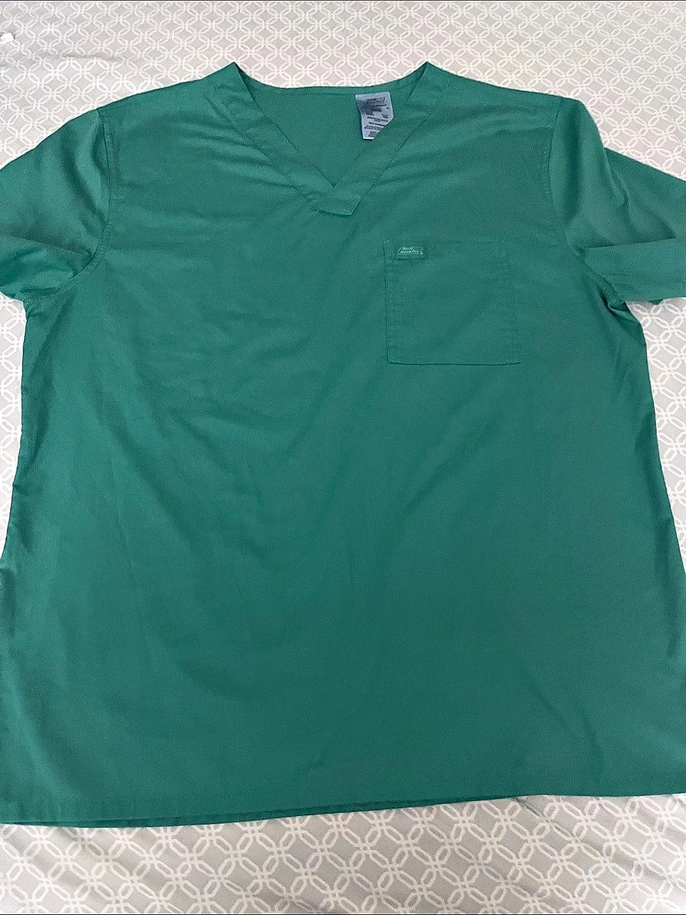 Dickies EDS Signature V-Neck Scrub Top Green